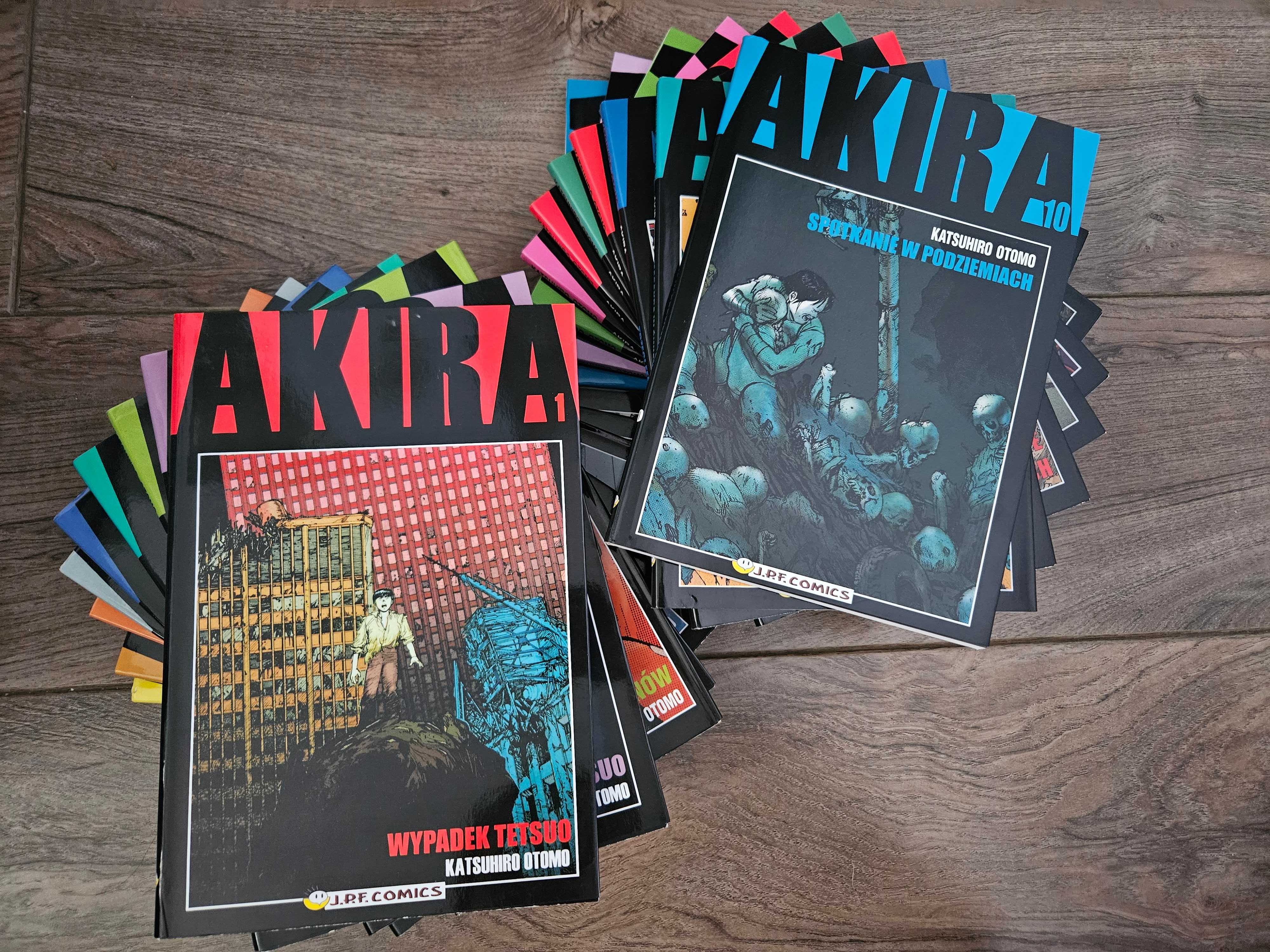 Manga Akira - Katsuhiro Otomo, tomy 1-19 (komplet), wydanie pierwsze