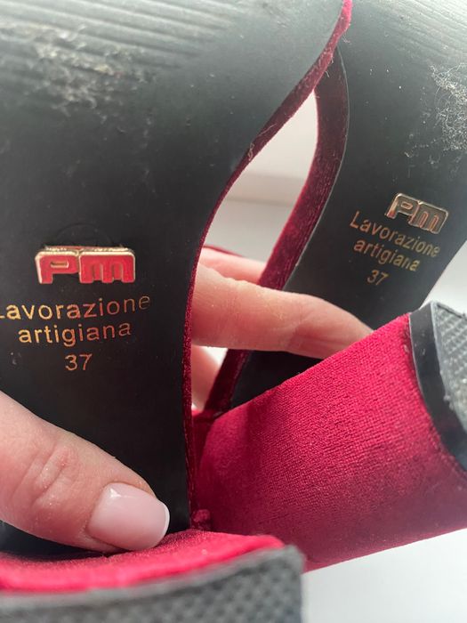 Sandały na słupku, Prima Moda, rozm.37