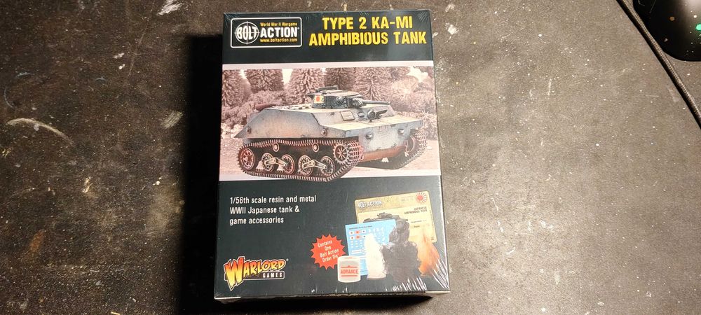Bolt Action japoński czołg amfibia Type 2 Ka-Mi