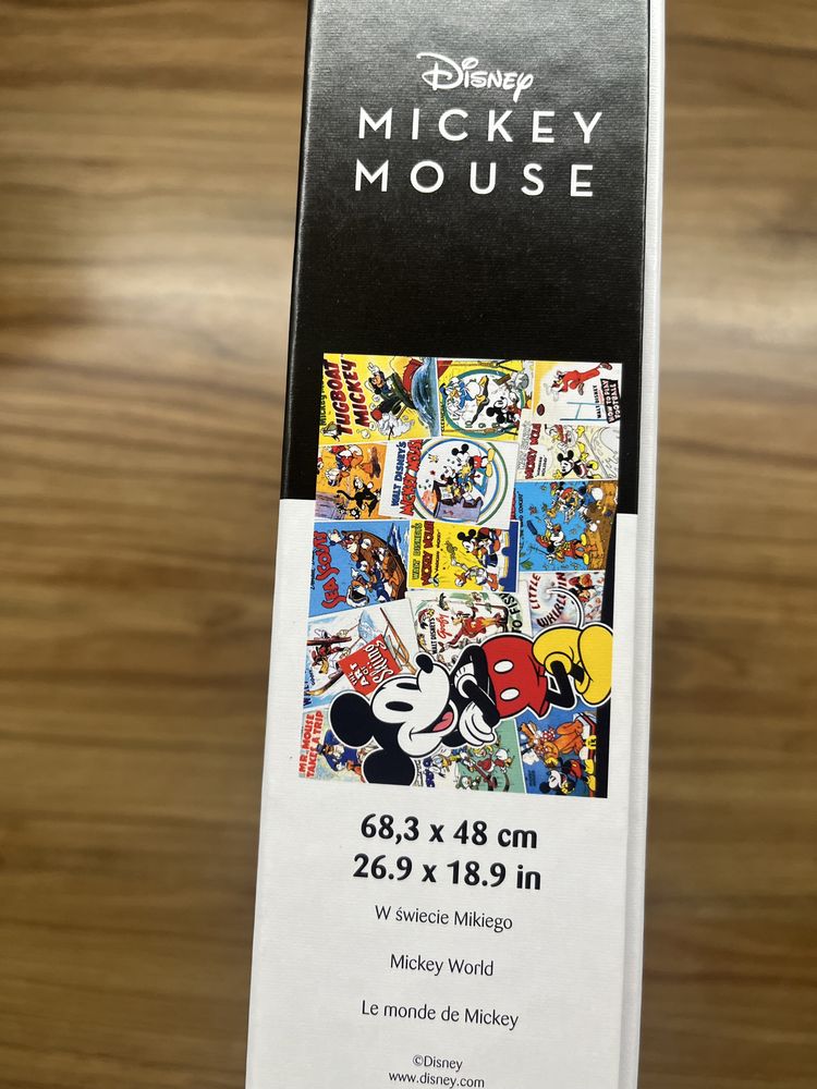 Puzzle Trefl 1000 elementów Disney  mickey Mouse świat Mikiego