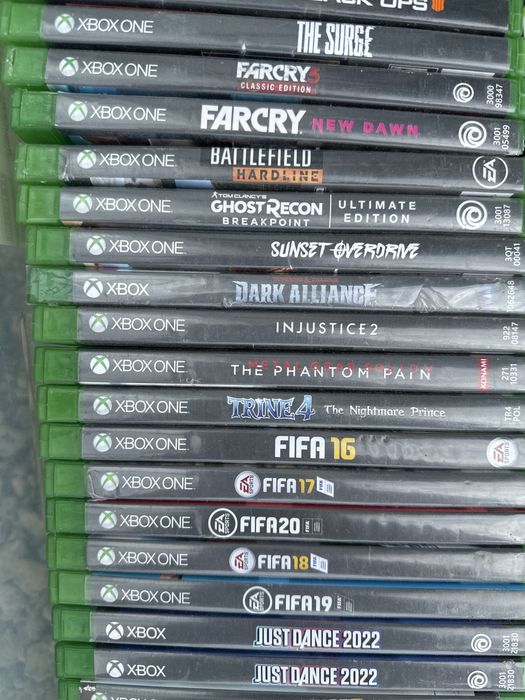 Gry kompatybilne xbox  360 one S X Series różne dla dzieci ceny