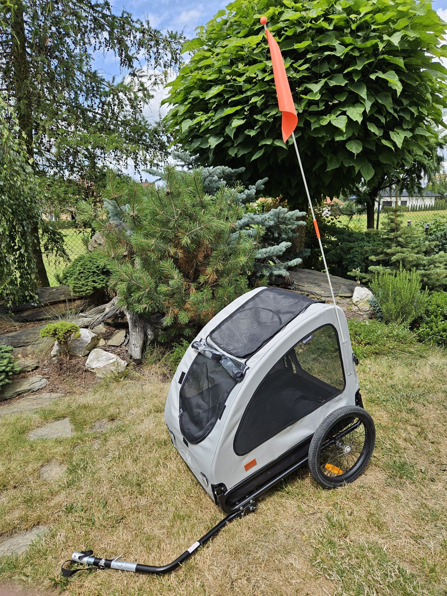 Przyczepka KESSER przyczepa wózek dla psa rowerowa do roweru XL 45kg