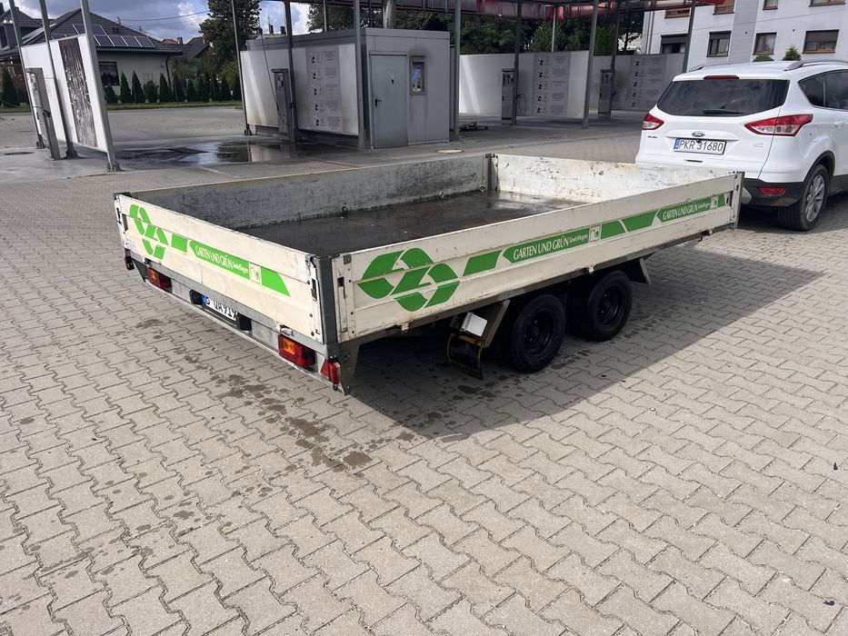 Przyczepa / laweta 2500 dmc 3,5x2,5 duza paka !