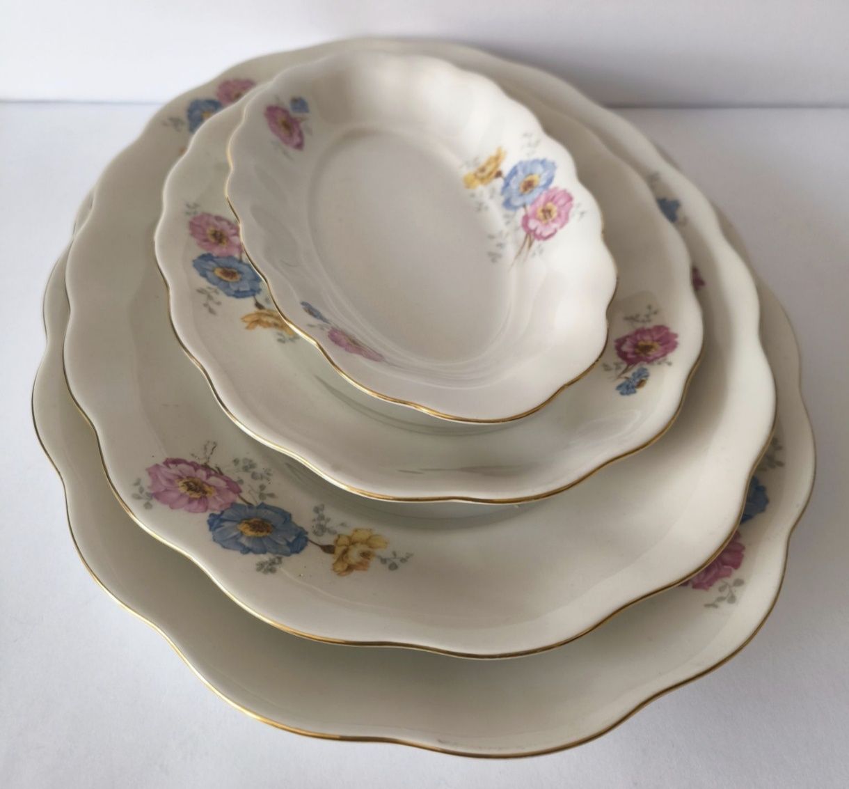 Serwis obiadowy Koenigszelt piękna stara porcelana