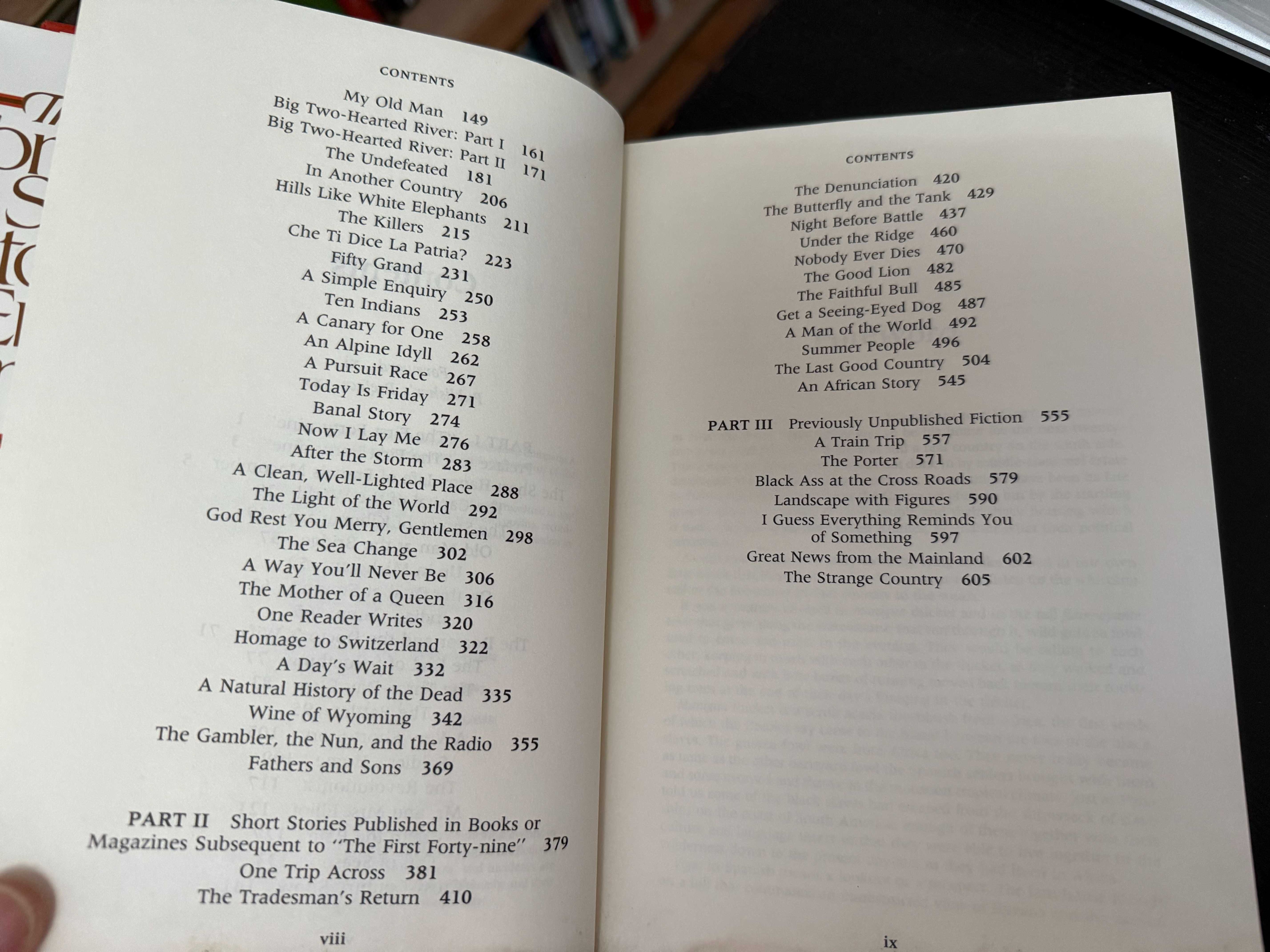 Hemingway – The Complete Short Stories of Ernest Hemingway