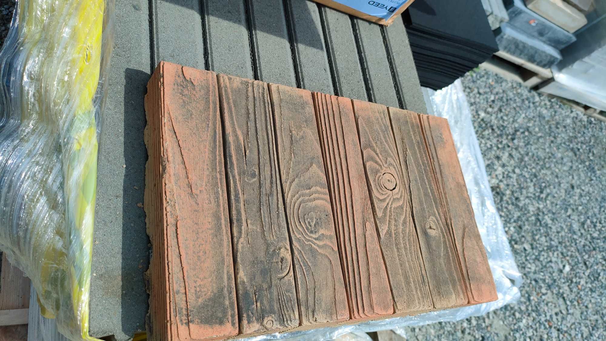 Drewno ogrodowe decha palisada palisady obrzeża drewnopodobne betonowe