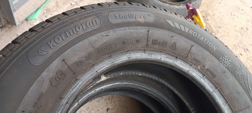 ‼️як НОВА Kormoran 175/80 R14 Snowpro . Зима з Європи Гарантія Golf 4