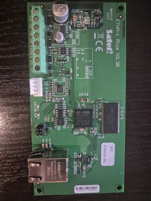 Ethernetowy moduł komunikacyjny ETHM-1 Plus Satel