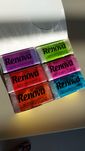 Lenços de papel coloridos e aromatizados Renova