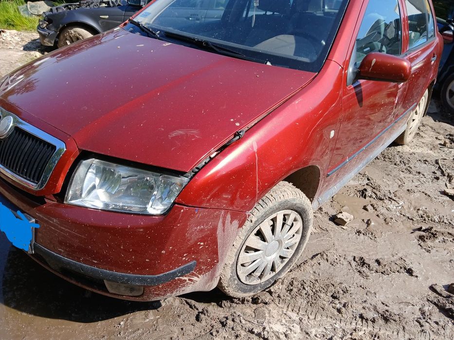 skoda fabia I 9771 silnik 1.4 MPI AZE skrzynia 6Y0 napęd sanki belka wahacz wahacze zacisk zaciski