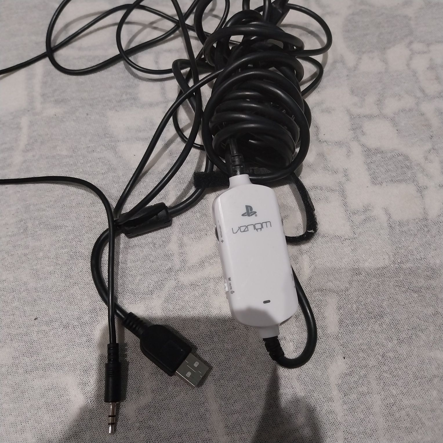 Słuchawki z mikrofonem Plastacion
