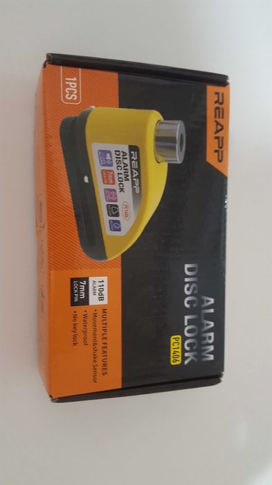 Сигнализация REAPP дисковый замок для мотоцикла 110 дБ