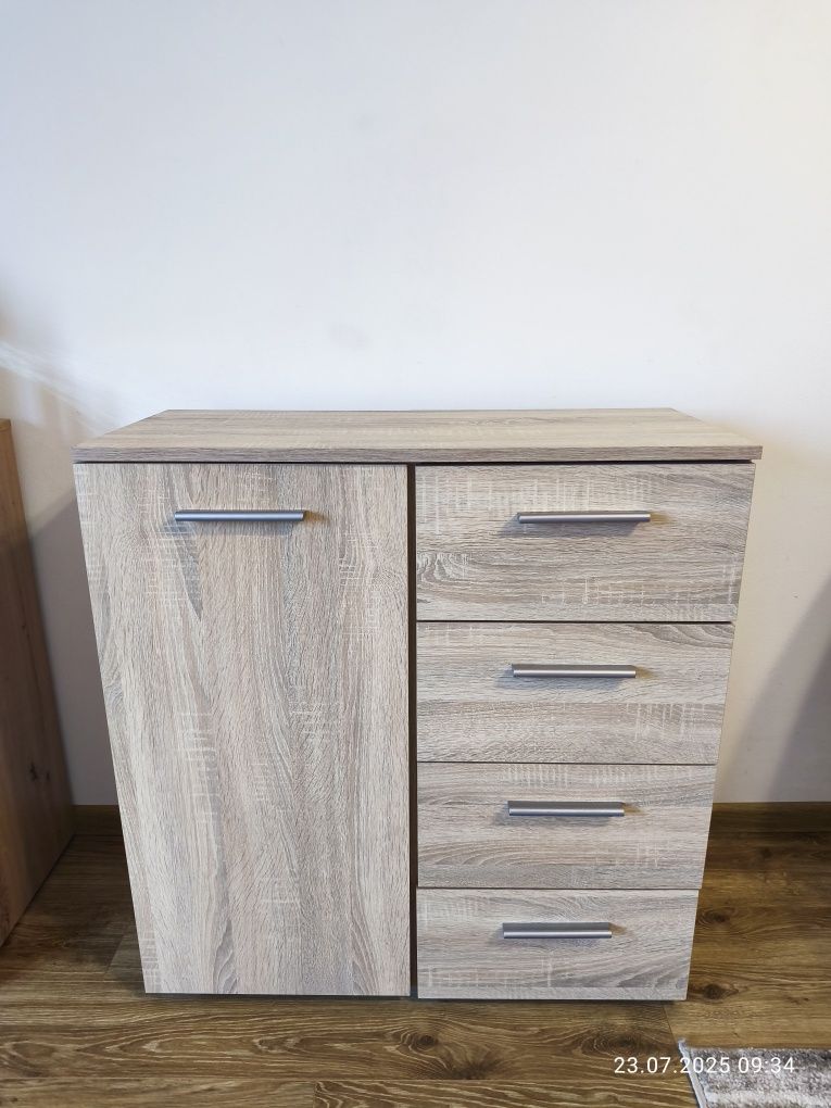 Komoda szafka 80 cm dąb sonoma
