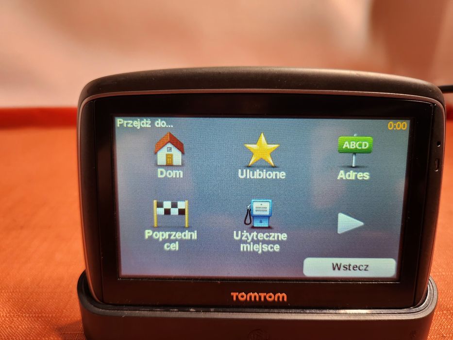 Mały monitorek mały monitorem TomTom