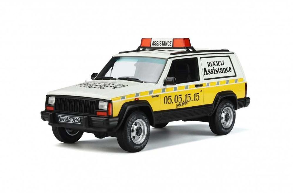 1/18 Jeep Cherokee - Assistência Renault  - OTTO OT939