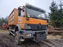 Hakowiec 4x4 Mercedes Atego pług piaskarka