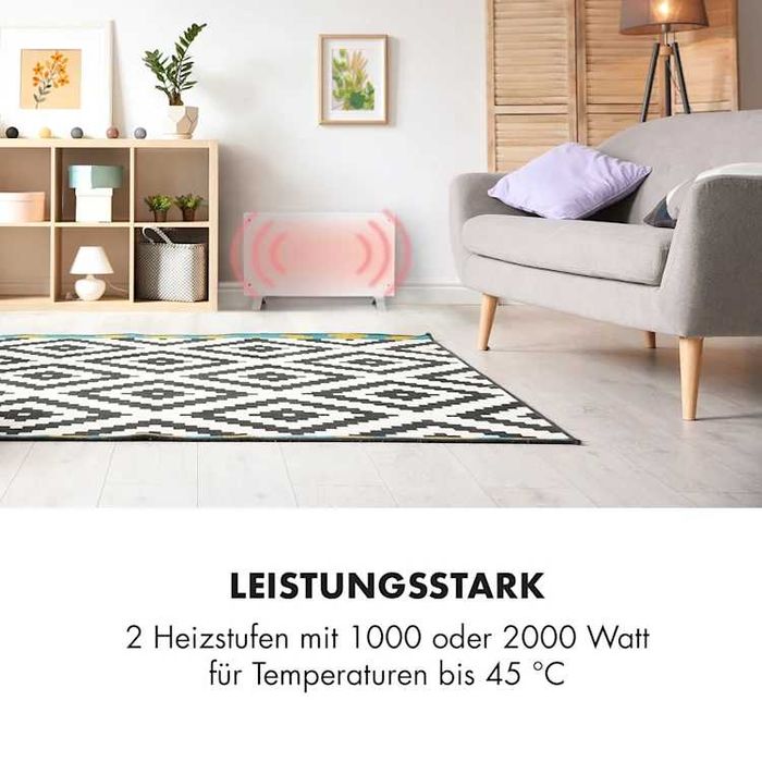 Конвекционный обогреватель конвектор обігрівач Klarstein Bornholm