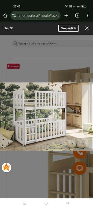 Łóżko Piętrowe Konrad