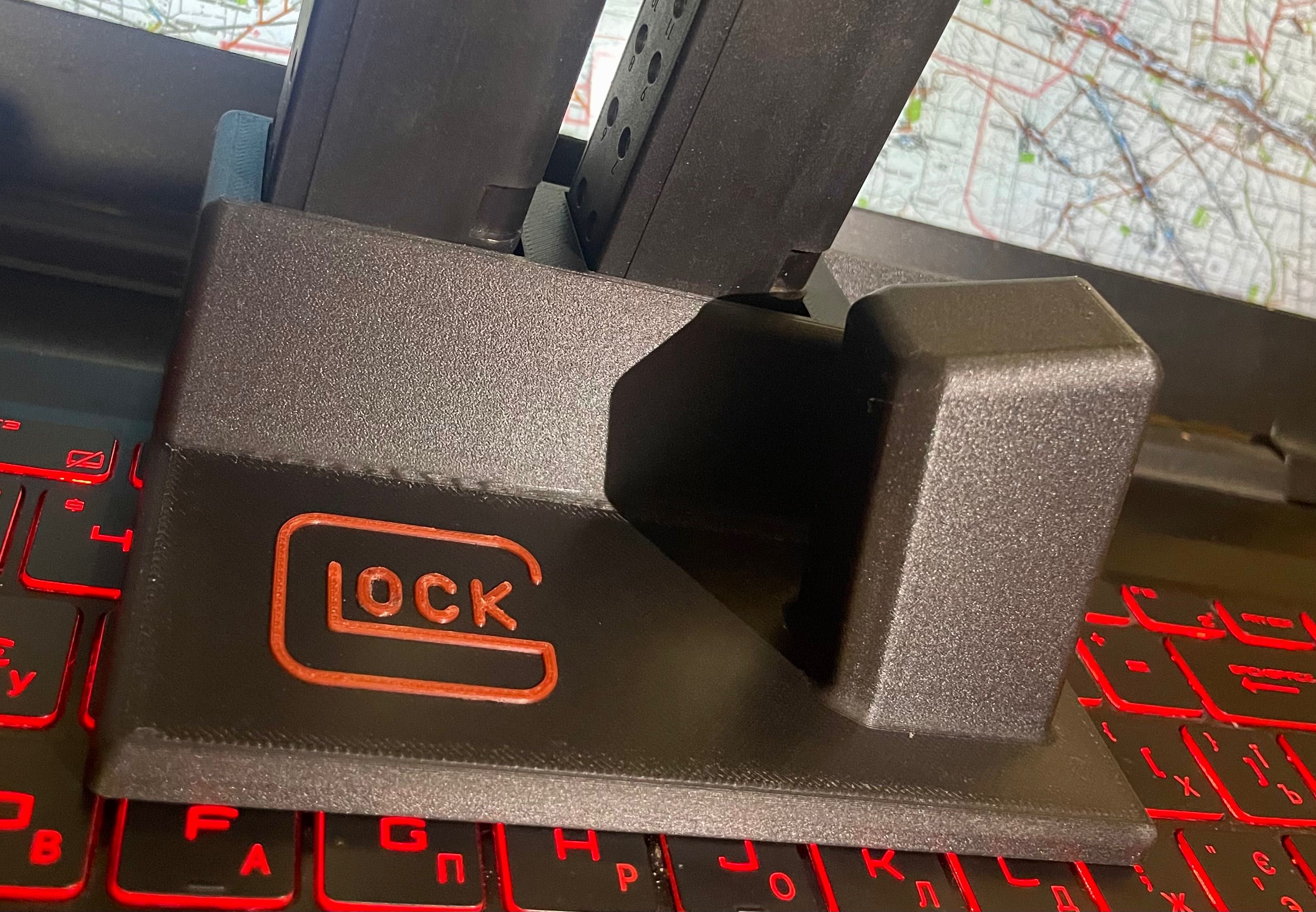Підставка, стенд для пістолетів (Glock)