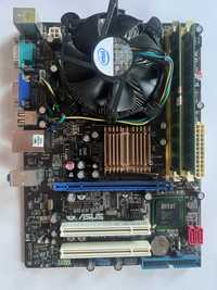 Материнська плата Socket 775 / Asus MSI / Intel / DDR2