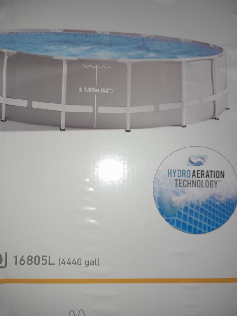 Basen stelażowy Intex 4,60x1.2