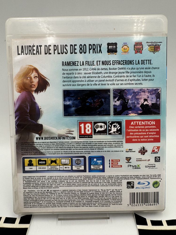 Bioshock Infinite PSP Gwarancja