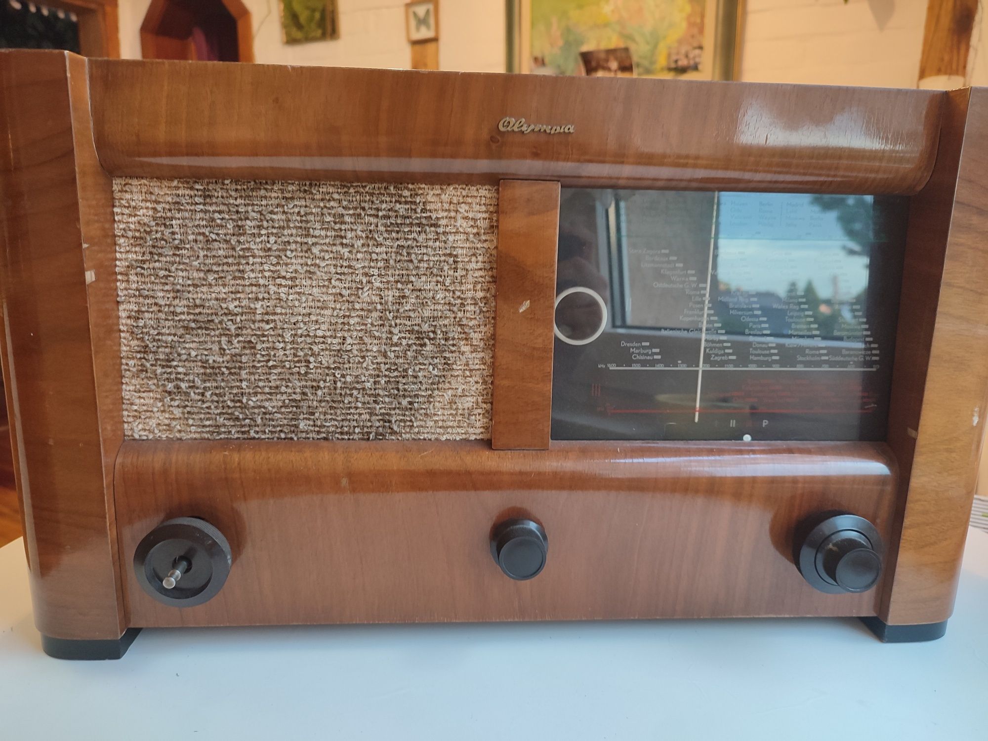 Olympia 423 GWK radio lampowe Stolica Graetz Radmor