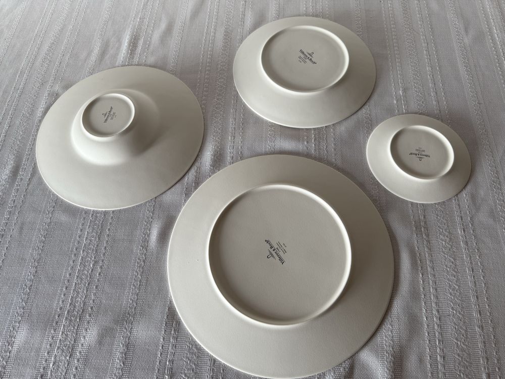Тарілки преміум фарфор із колекціі Rock Villeroy&Boch