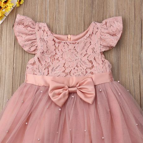 Nowa sukieneczka dla dziewczynki różowa 100