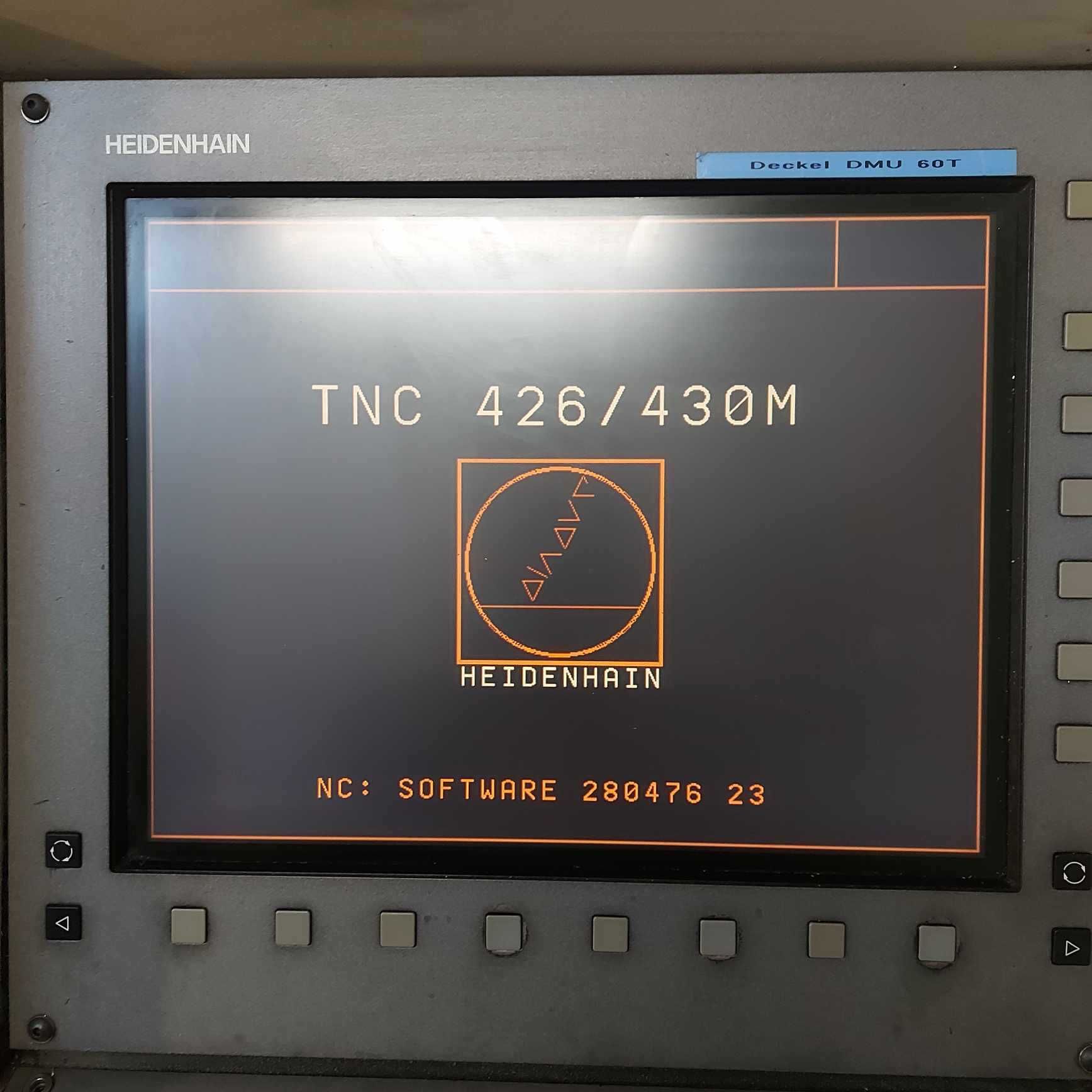 DECKEL MAHO DMU 60T CNC FREZARKA 3 OSIE + skrętna b, skrawanie