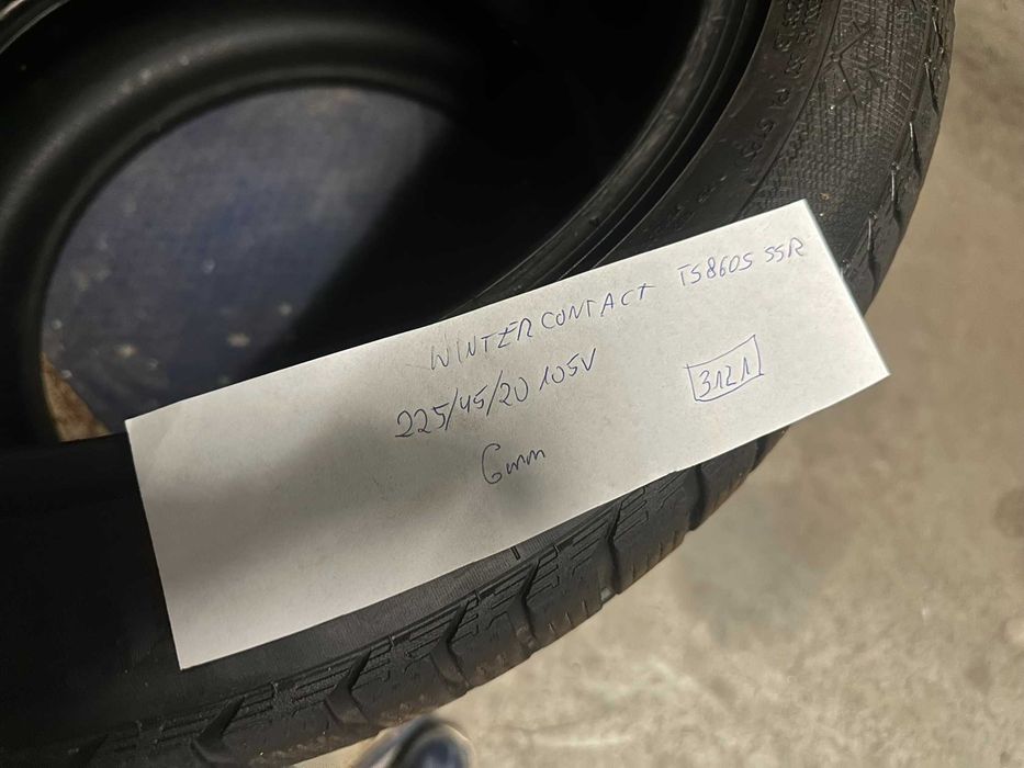 Opony zimowe Continental 225/45/20 i 285/40/20 pary