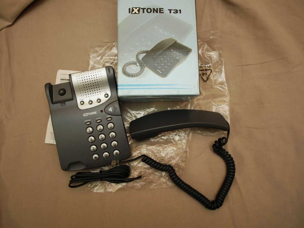 Продам НОВЫЙ проводной телефон Ixtone T31