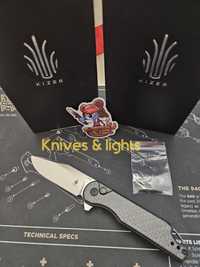 Kizer  Assassin Carbon fiber V3549C3, ніж на 154СМ