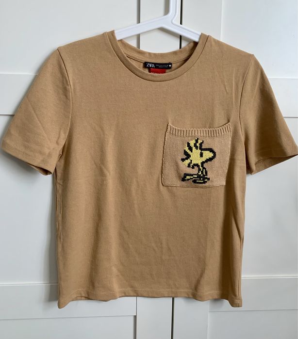 Tshirt bluzka Peanuts Zara rozm. S NOWE