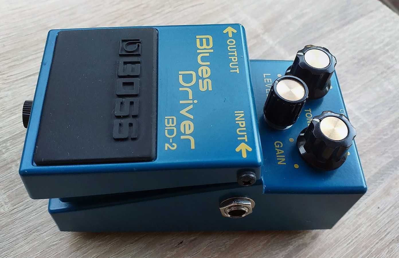 Boss Reverb Delay, Chorus, Blues Driver