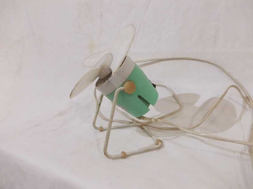 Stary sprawny wentylator pokojowy PRL vintage Metrix