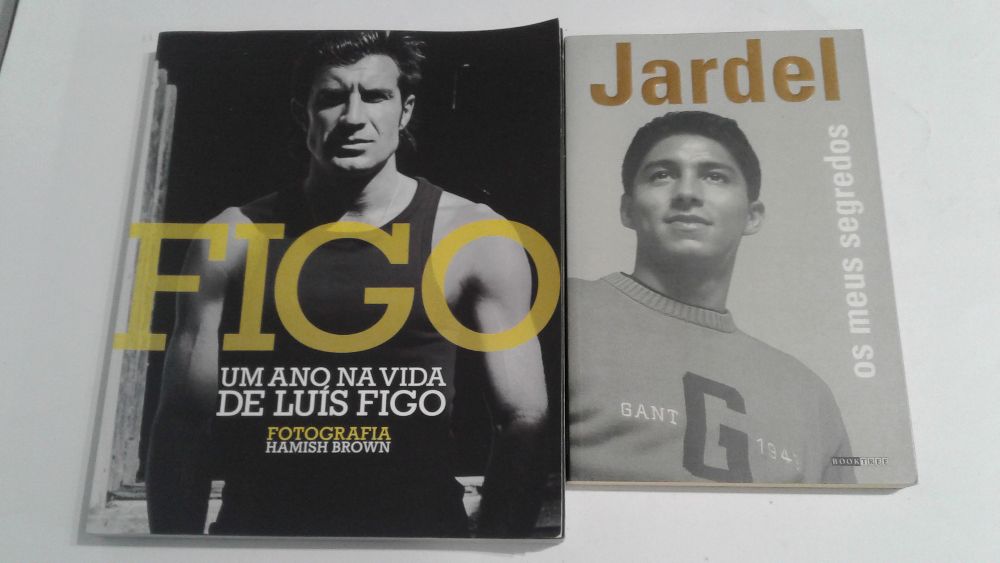 Livros sobre Figo, Futre e Jardel