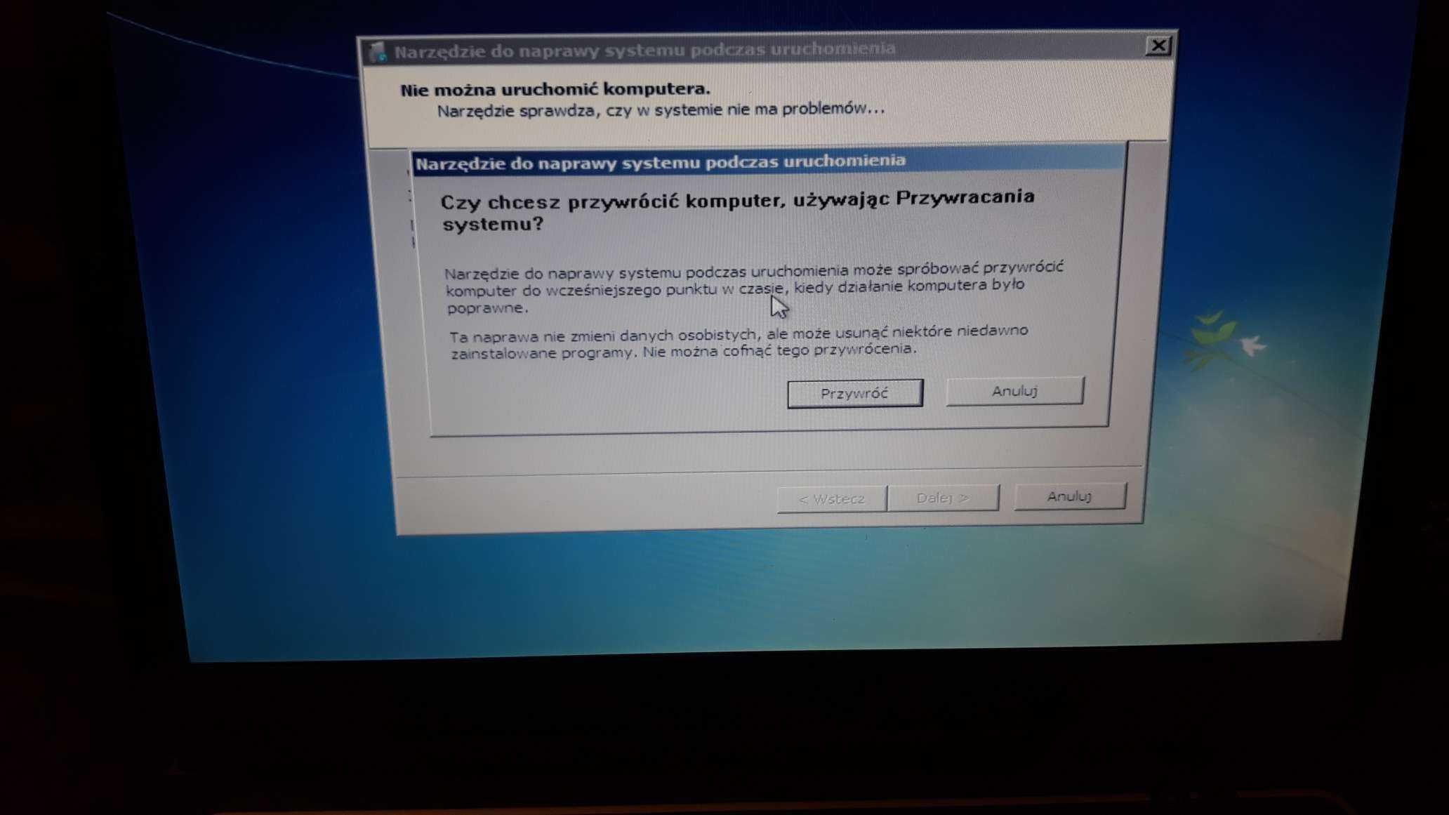 Laptop Duzy 17 cali  na Intelu