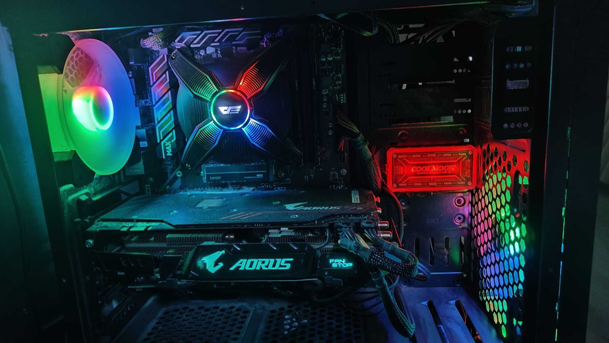 Komputer do gier – Ryzen 5 3600 | GTX 1070 | 16 GB RAM | SSD + HDD