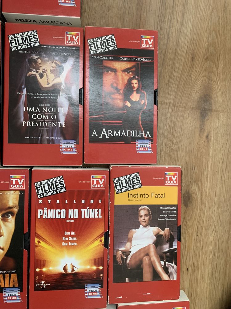 Vendo coleção de filme vhs novos