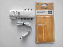 Wzmacniacz TV DVB-T Televes ref. 553120, filtr LTE 4G / 5G