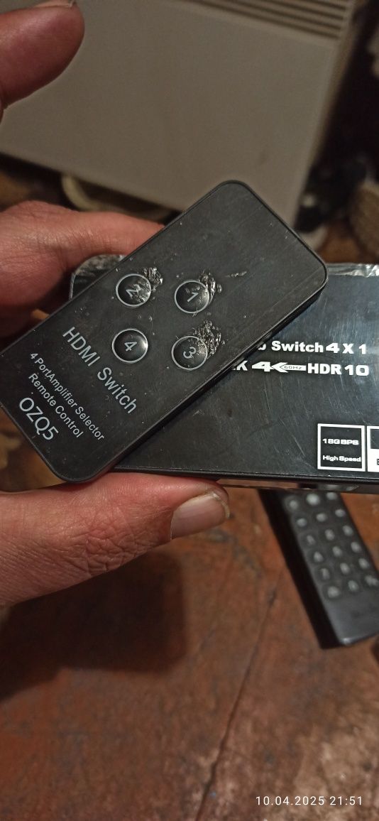 Переключатель HDMI входов