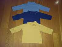 Pack 3 básicas de meia gola