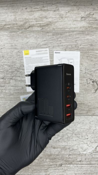 Потужний запядний пристрій Базеус Baseus 100w QC PD original
