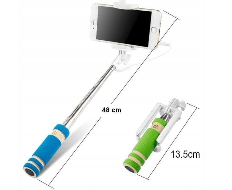 Kijek teleskopowy do selfie MINI 48 cm