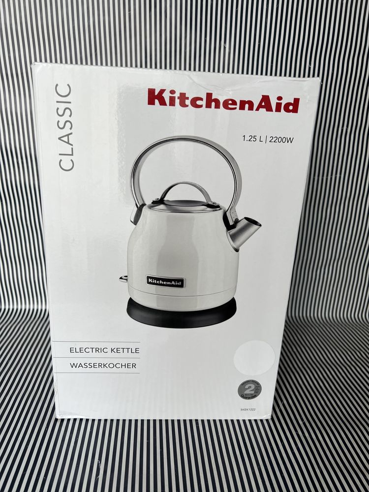 Електрочайник KitchenAid 5KEK1222EWH / чайник