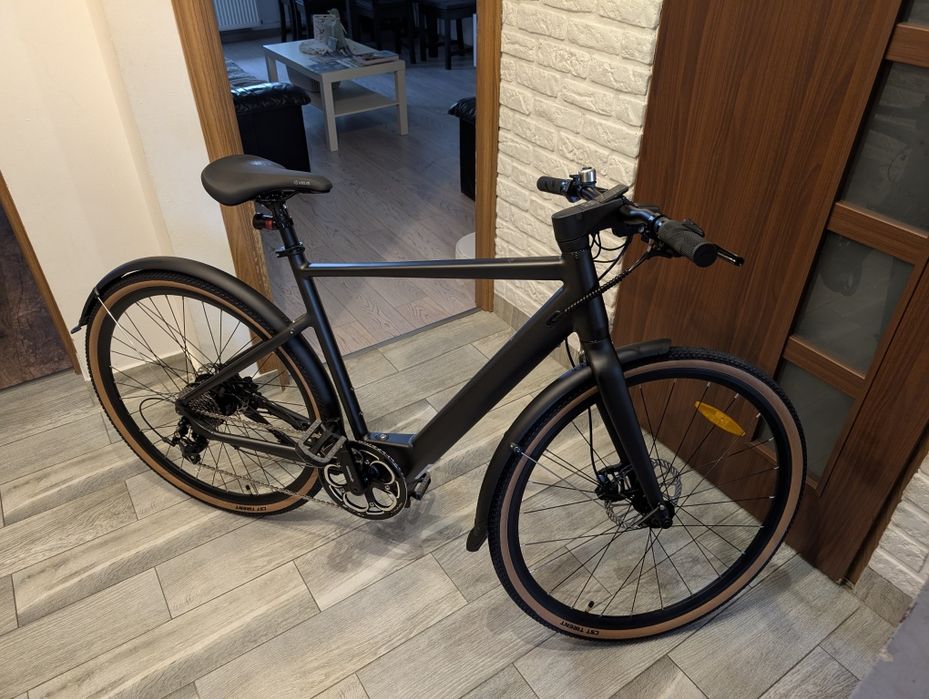 17,5 kg! Przebieg: 140km! Fiido C21 E-Gravel & Miejski E-Rower. Waga t