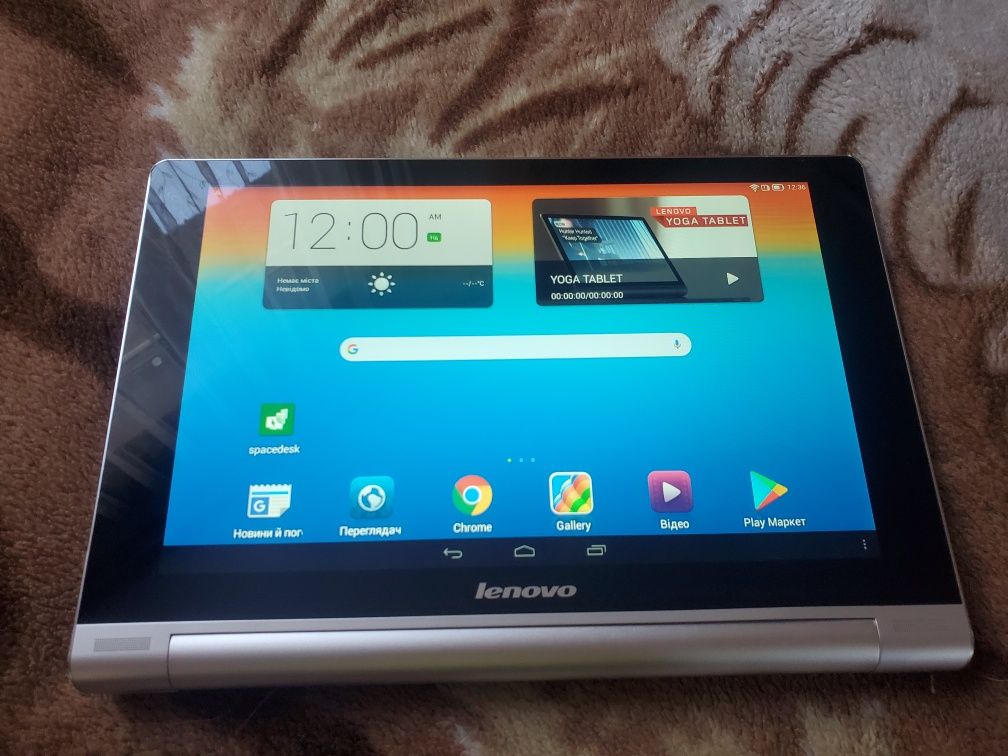 Планшет Lenovo Yoga Tablet 10" 3G 16GB, вторинний дисплей