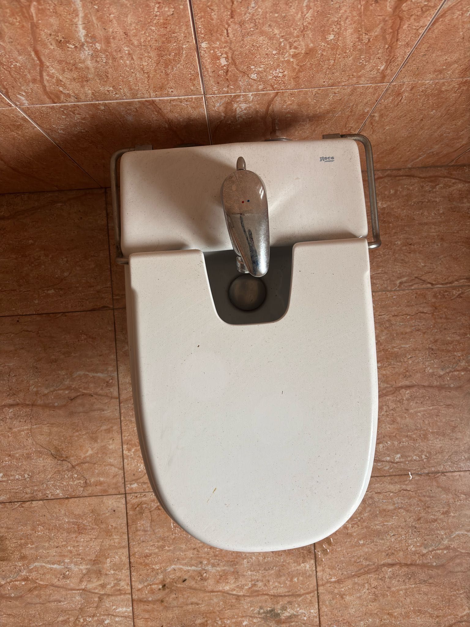 Bidé e torneira Roca