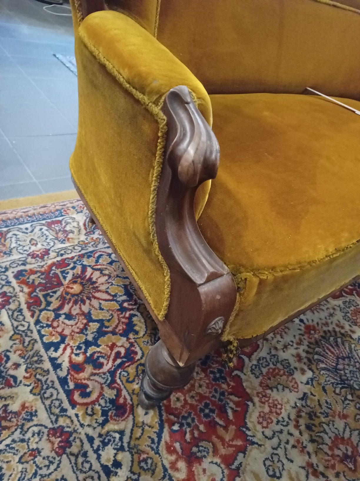 Sofa Ludwik antyk